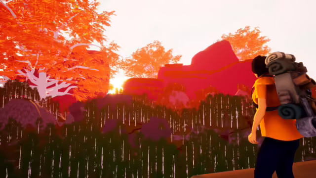 Un killer mascherato insegue dei sopravvissuti in un campeggio nel gioco Last Summer