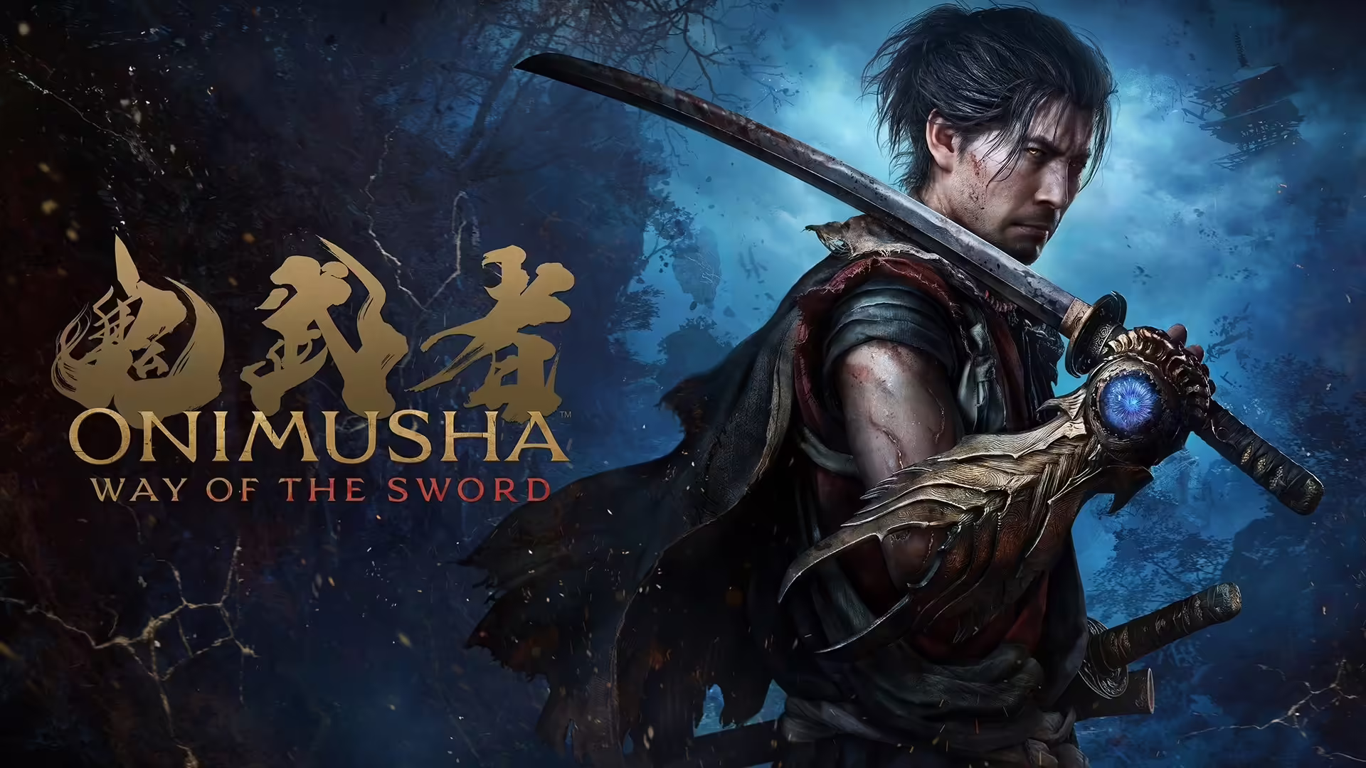 Miyamoto Musashi combatte contro un demone in Onimusha Way of the Sword