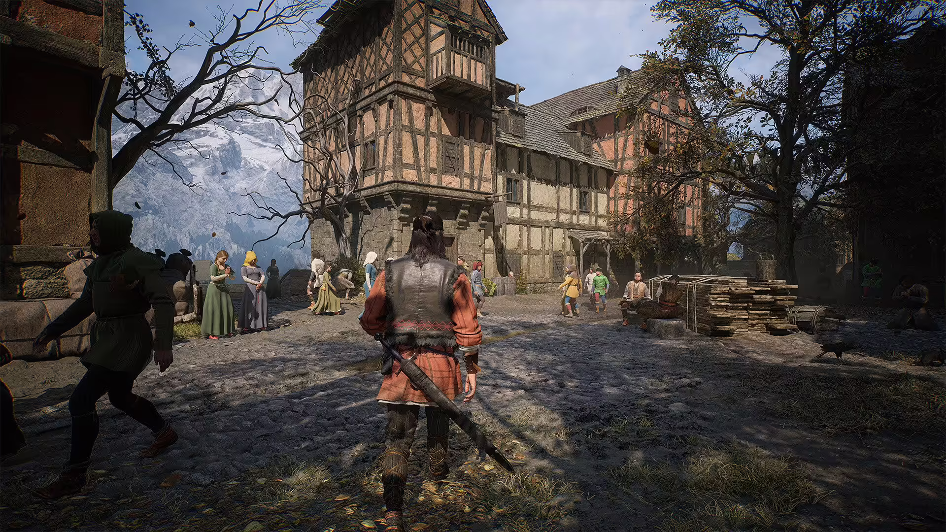 Coen il protagonista di The Blood of Dawnwalker in una landa dark fantasy