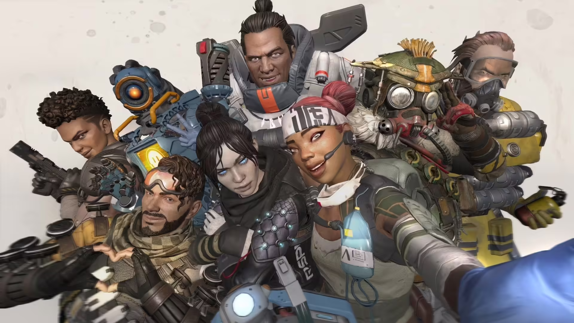 Combattimento tra leggende di Apex Legends con poteri di Street Fighter 6 su Olympus