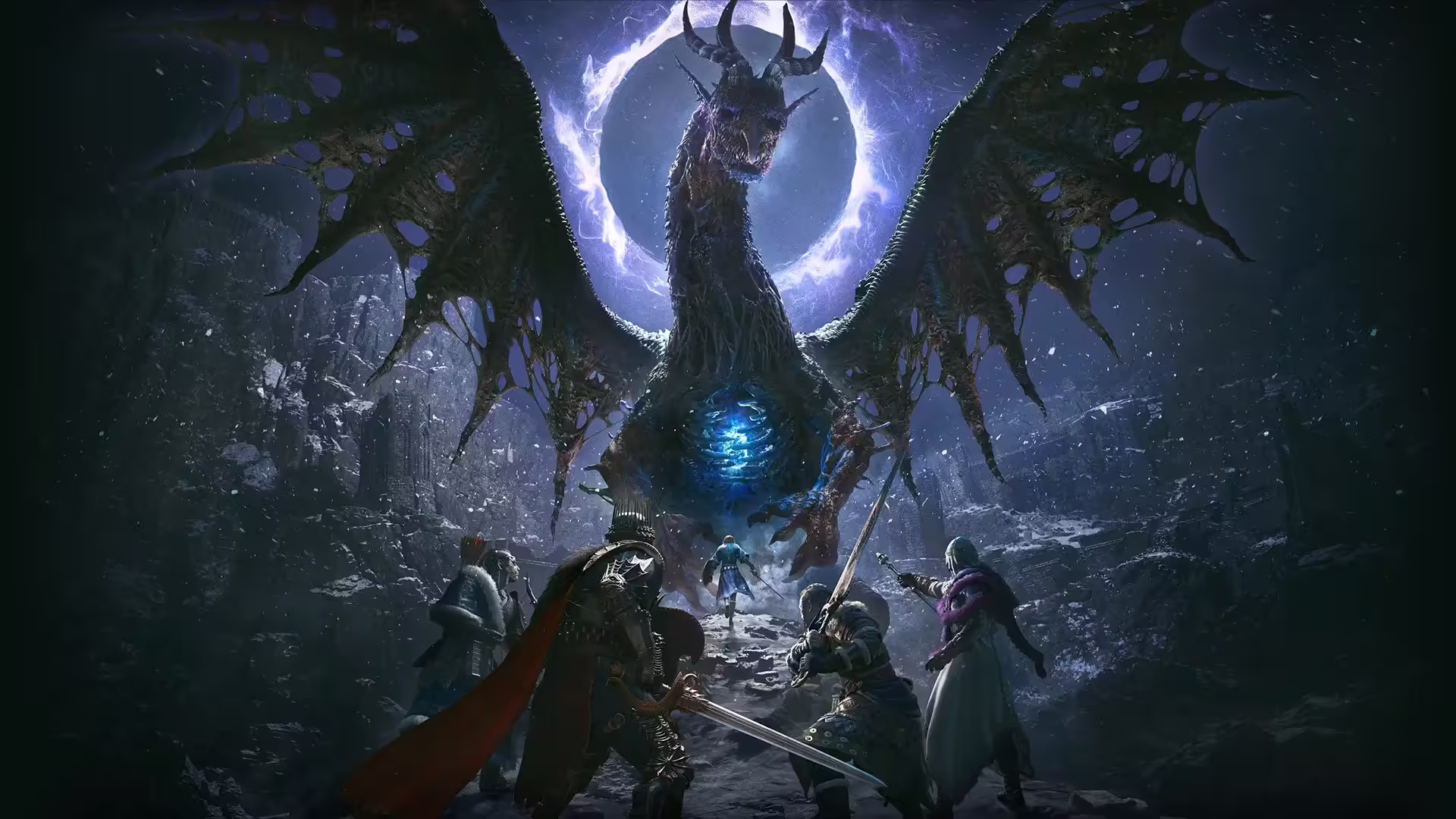 L'Arisen osserva il paesaggio della regione di Norgan nel nuovo DLC di Dragon's Dogma 2