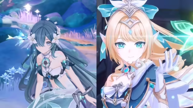 I nuovi personaggi Vesna e Vodyanitsa della versione 7.1 di Genshin Impact