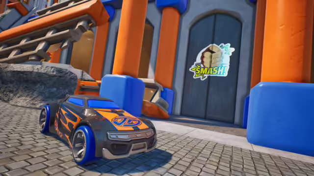 Immagine promozionale del "F1 Car Collection Pack" per Hot Wheels Infinite Rush, con auto di Formula 1 stilizzate
