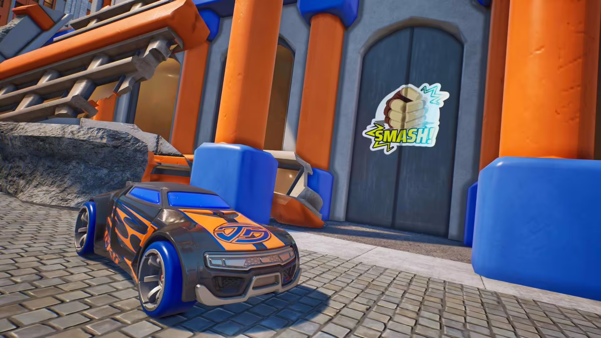 Immagine promozionale del "F1 Car Collection Pack" per Hot Wheels Infinite Rush, con auto di Formula 1 stilizzate