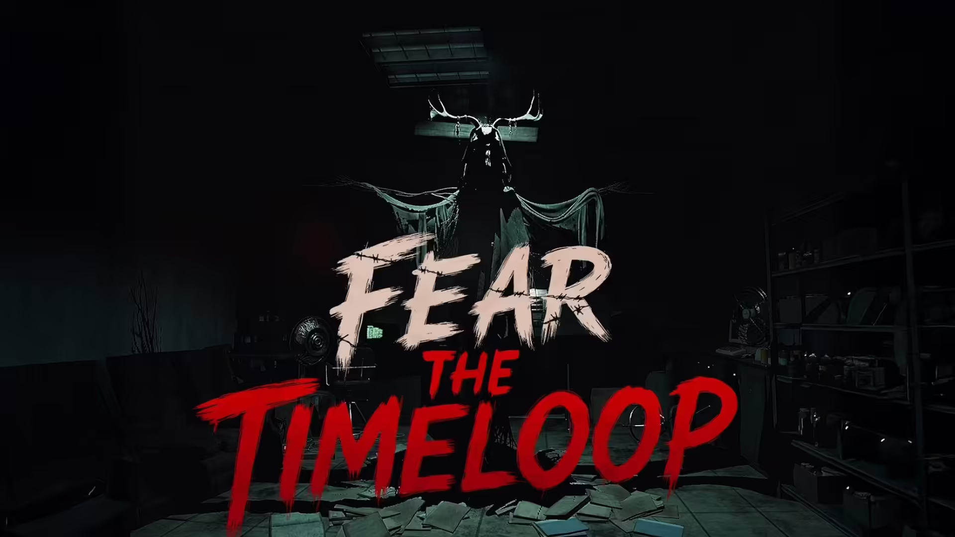 Il protagonista di Fear The Timeloop si muove furtivamente in un corridoio ospedaliero buio