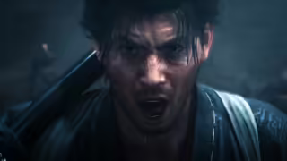 Miyamoto Musashi impugna la sua katana contro un demone Genma in Onimusha: Way of the Sword