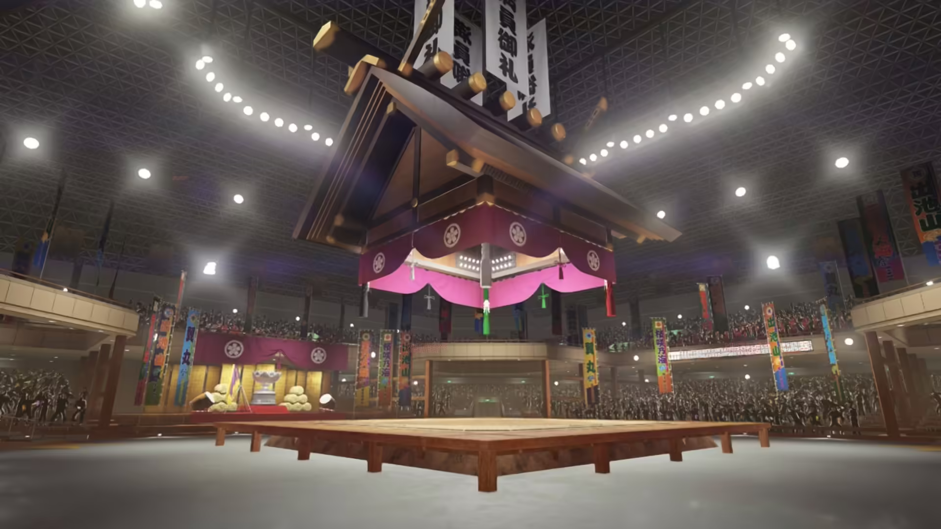 Lottatori di Virtua Fighter 5 R.E.V.O. World Stage pronti al combattimento