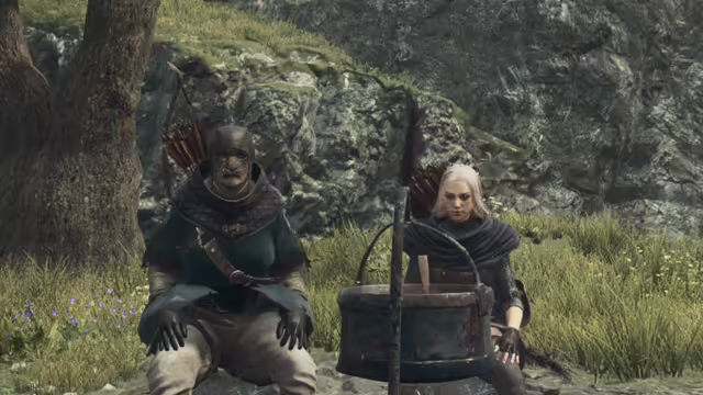 Shagufta XYAA Iqbal in Dragon's Dogma 2 Dark Arisen come Pawn arciere