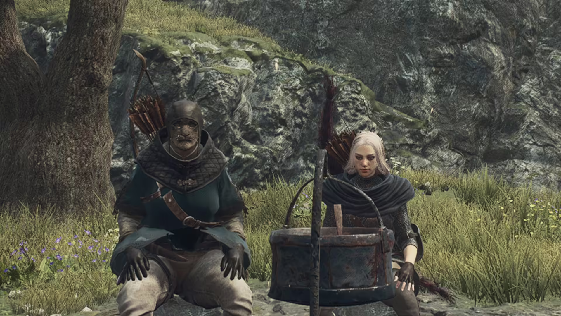 Shagufta XYAA Iqbal in Dragon's Dogma 2 Dark Arisen come Pawn arciere