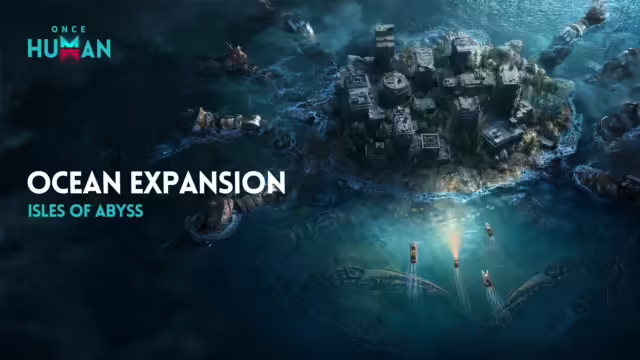 Sopravvissuti su una nave modulare in Once Human Isles of Abyss